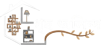 Griho Olindo white logo – wooden furniture ও home decor Bangladesh