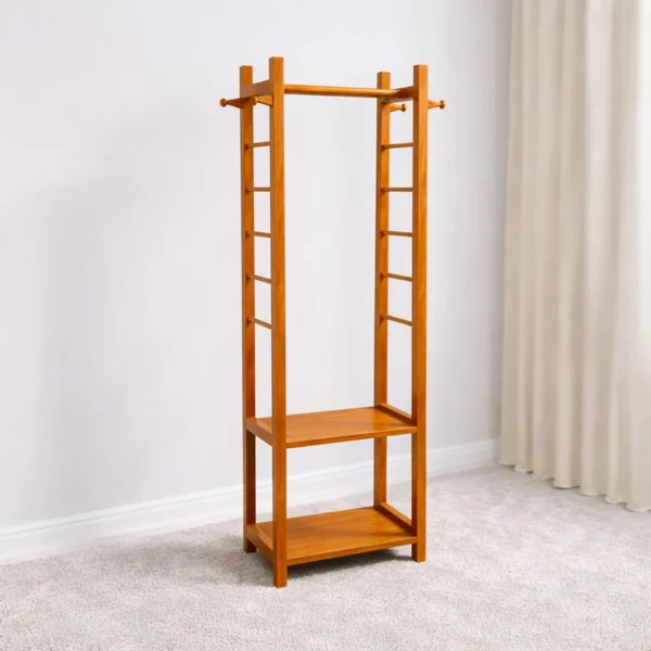 মেহগনি কাঠের আলনা - Wooden Alna Design - গৃহ অলিন্দ
