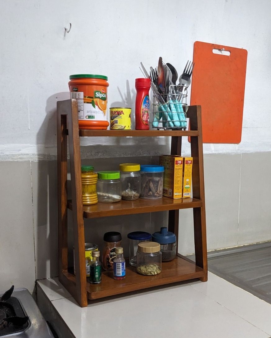 best wooden kitchen rack