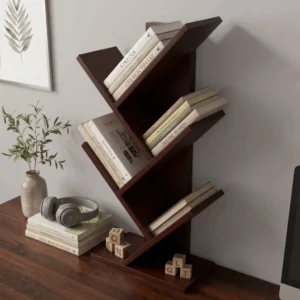 ট্রি বুকশেলফ -5-Tier Tree Bookshelf