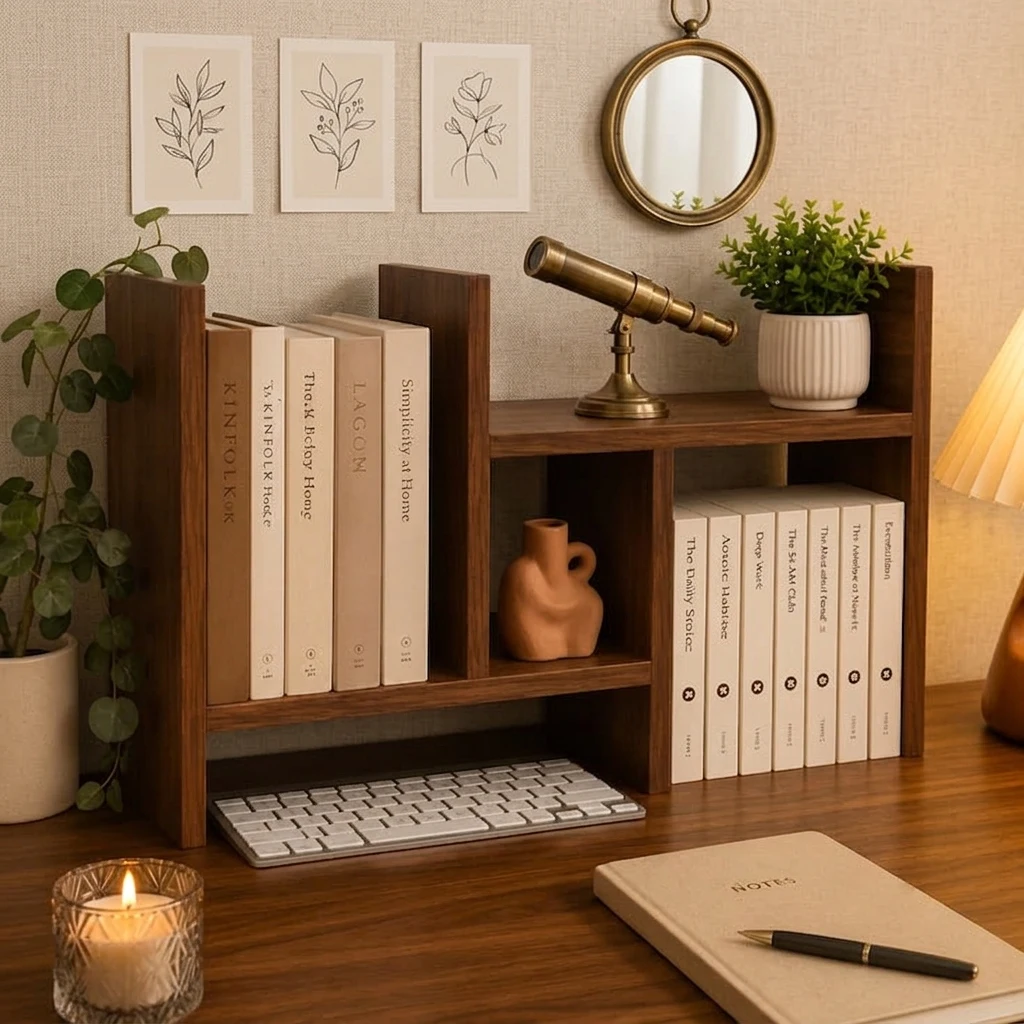 মেহগনি কাঠ মাল্টি-পারপাস শেলফ – Mahogany Wood Multi-purpose Shelf - Image 2