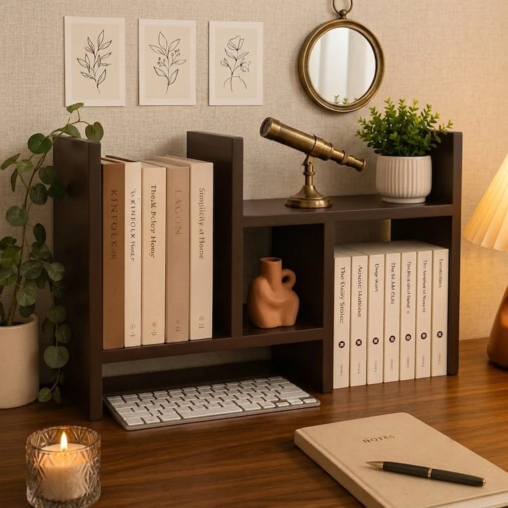 মেহগনি কাঠ মাল্টি-পারপাস শেলফ – Mahogany Wood Multi-purpose Shelf - Image 3